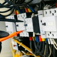 Wiring in a distribution board