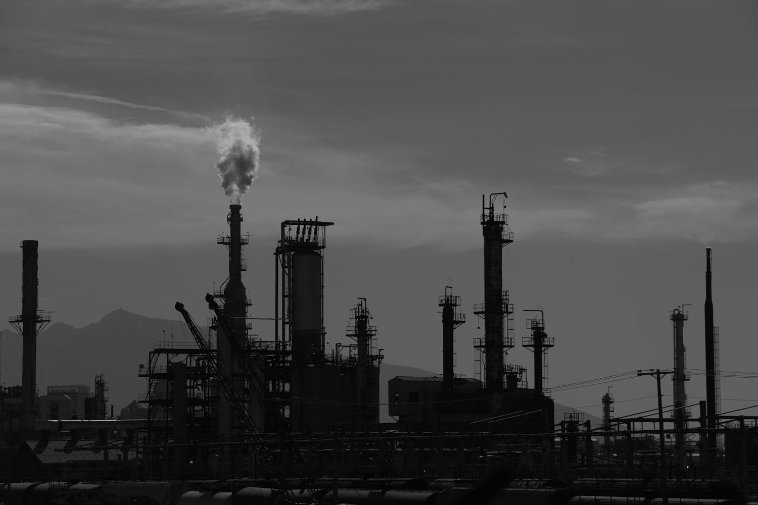 Processing plant used as the AI camera demo scene
